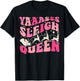 Yaaasss Sleigh Queen Sleigh Girl Matching Christmas T-Shirt - T-Shirt | Black