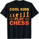 Cool Chess Art for Boys Girls Kids Chess Lover Chess Player T-Shirt - T-Shirt | Black