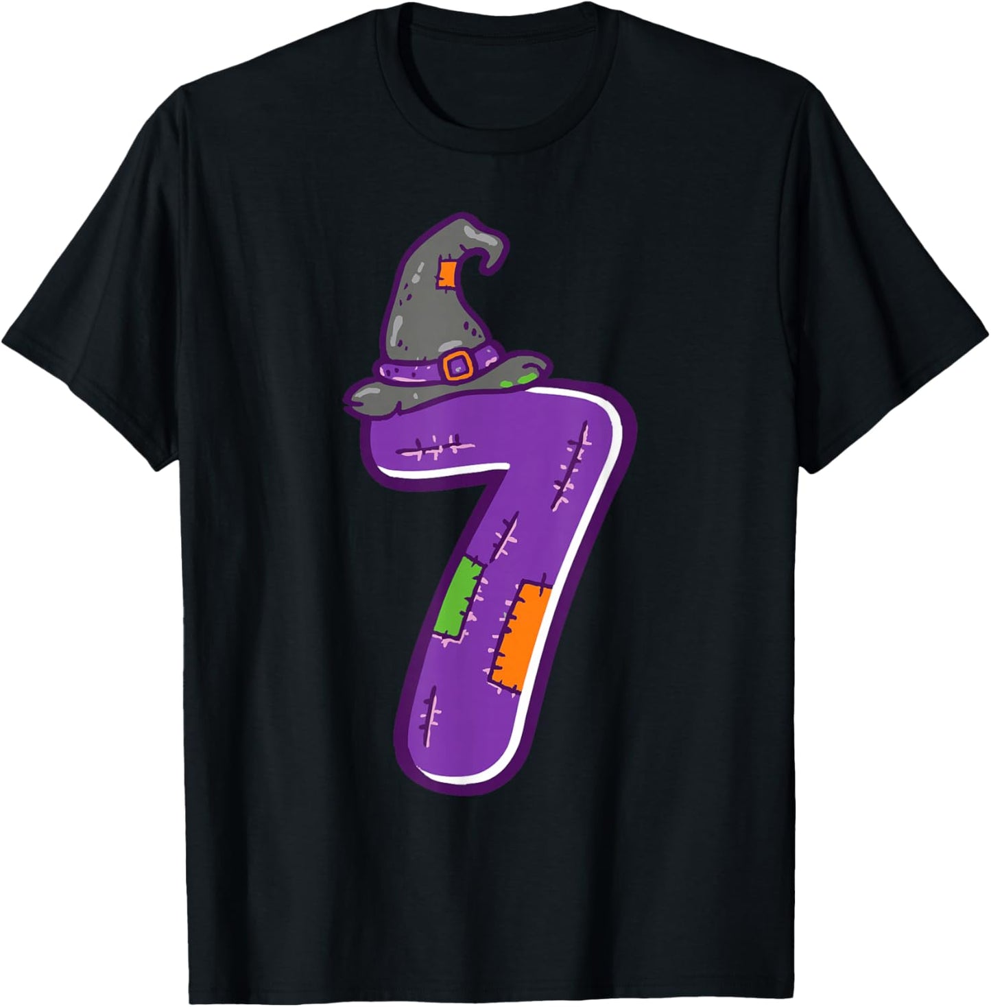 Six Seven Meme Matching Halloween Costume T-Shirt - T-Shirt | Black