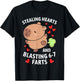 67 Meme Stealing Hearts Valentine's Day Capybara Kids Boys T-Shirt - T-Shirt | Black