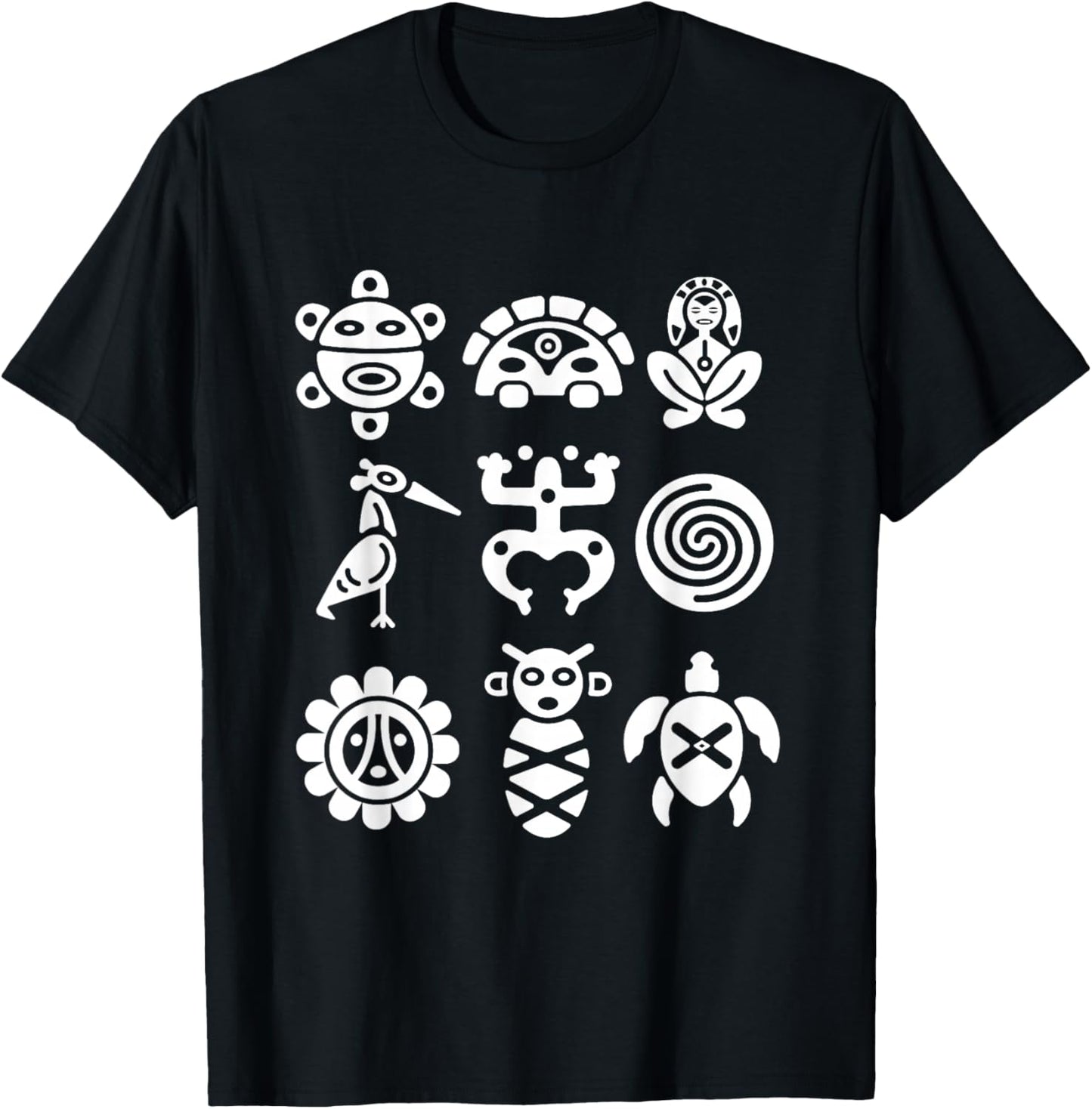 Taino Proud Coqui Frog Atabey Sun Symbol Puerto Rico Boricua T-Shirt - T-Shirt | Black