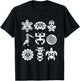 Taino Proud Coqui Frog Atabey Sun Symbol Puerto Rico Boricua T-Shirt - T-Shirt | Black