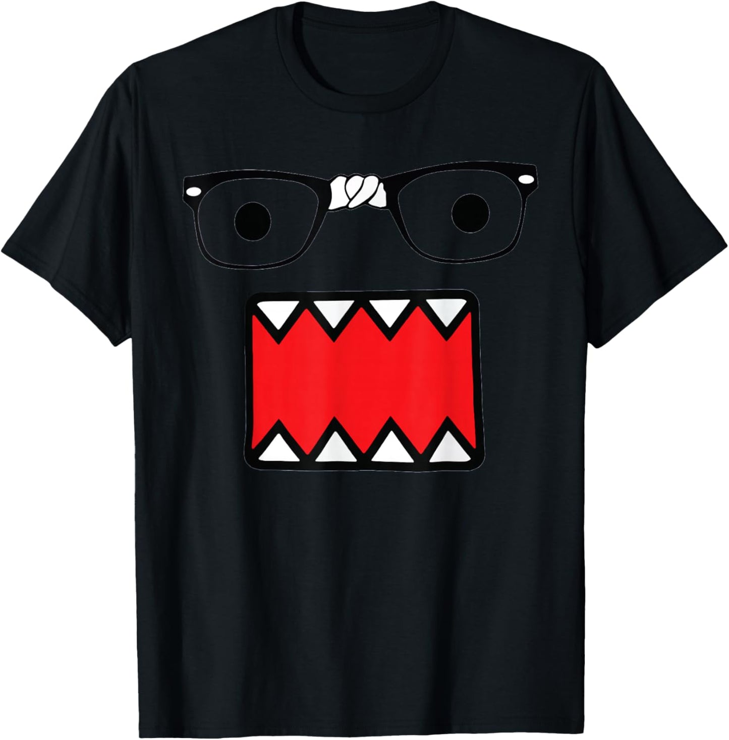 Broken Glass domo T-Shirt - T-Shirt | Black