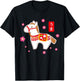 Cute Horse 2026 Japanese Zodiac Figurines Lunar New Year T-Shirt - T-Shirt | Black