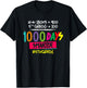 1000 Days Smarter Fifth 5th Grade Teacher Student 100th Day T-Shirt - T-Shirt | Black