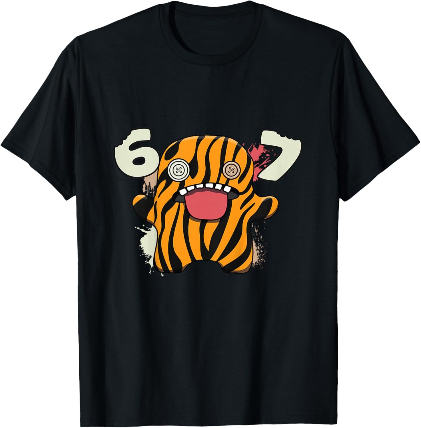 Fuggler 67 Meme Oogah Boogah Tiger Kids T-Shirt - T-Shirt | Black