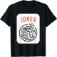 Chinese Mah Jong Joker Tile Mahjong Costume T-Shirt - T-Shirt | Black