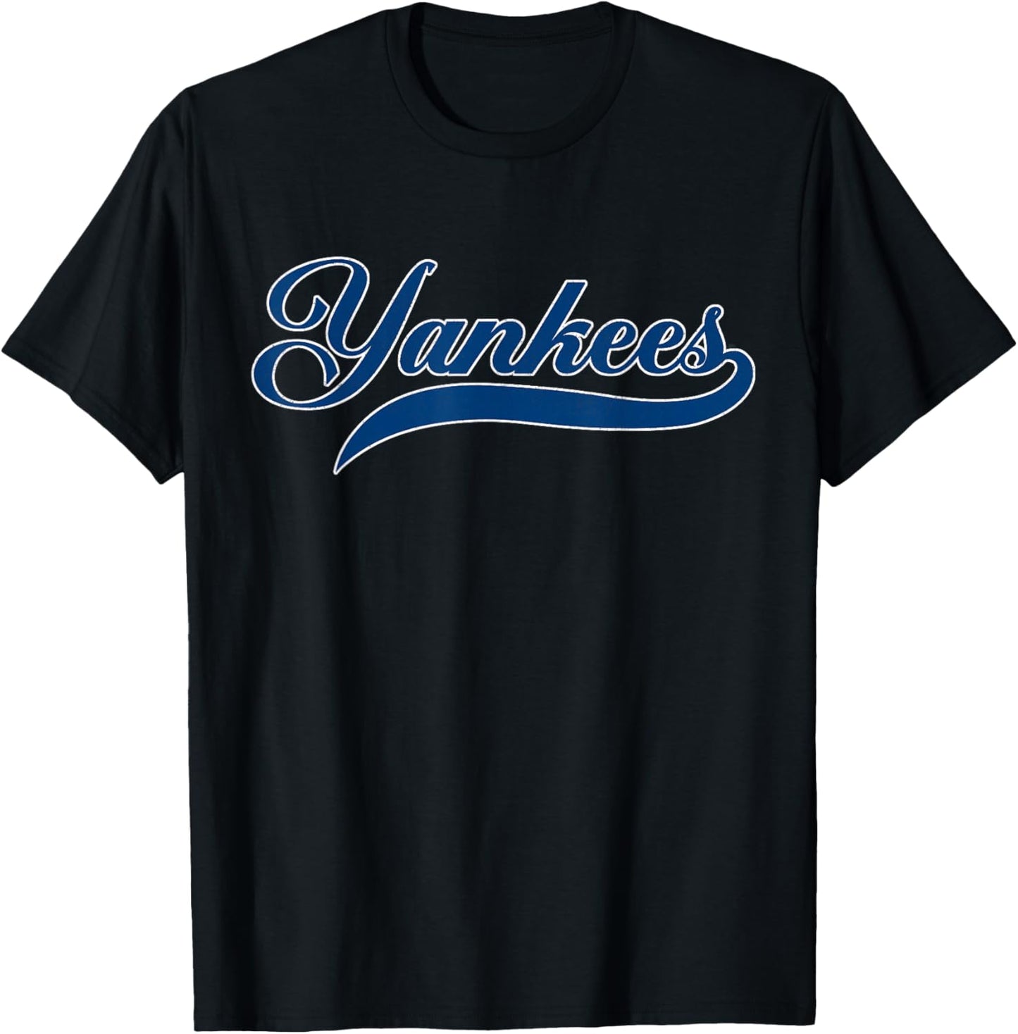 Yankees Vintage Retro Style, Classic 70s & 80s Yankees T-Shirt - T-Shirt | Black
