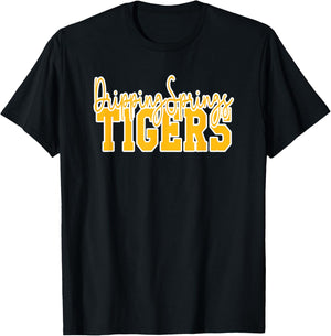 Dripping Springs High School Tigers T-Shirt - T-Shirt | Black