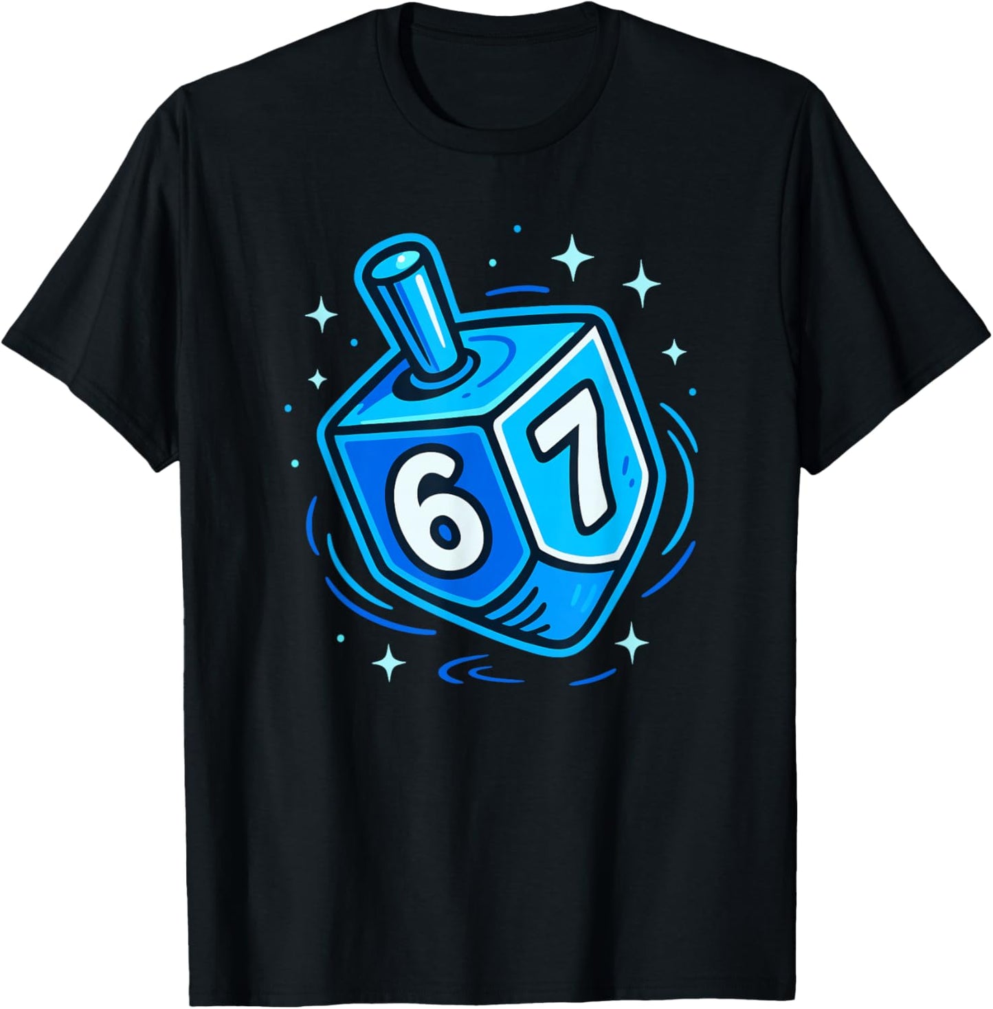 Hanukkah 67 Meme Chanukah Jewish Men Women Kids T-Shirt - T-Shirt | Black