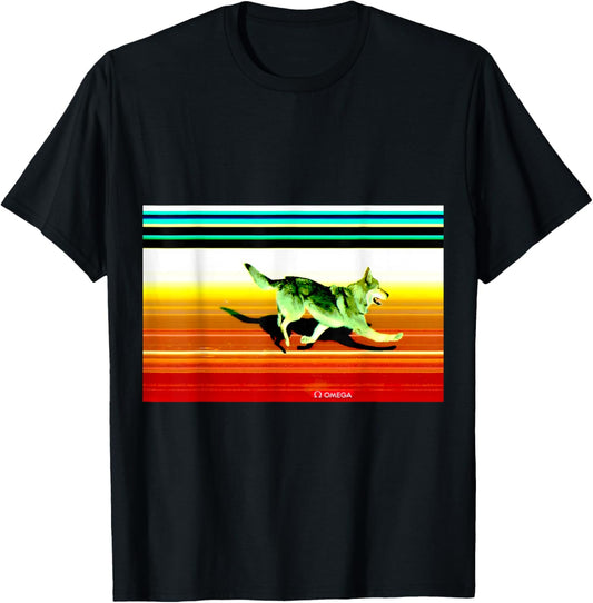 Nazgul The Golden Good Boy, Wolf Dog, Medal Winner T-Shirt - T-Shirt | Black