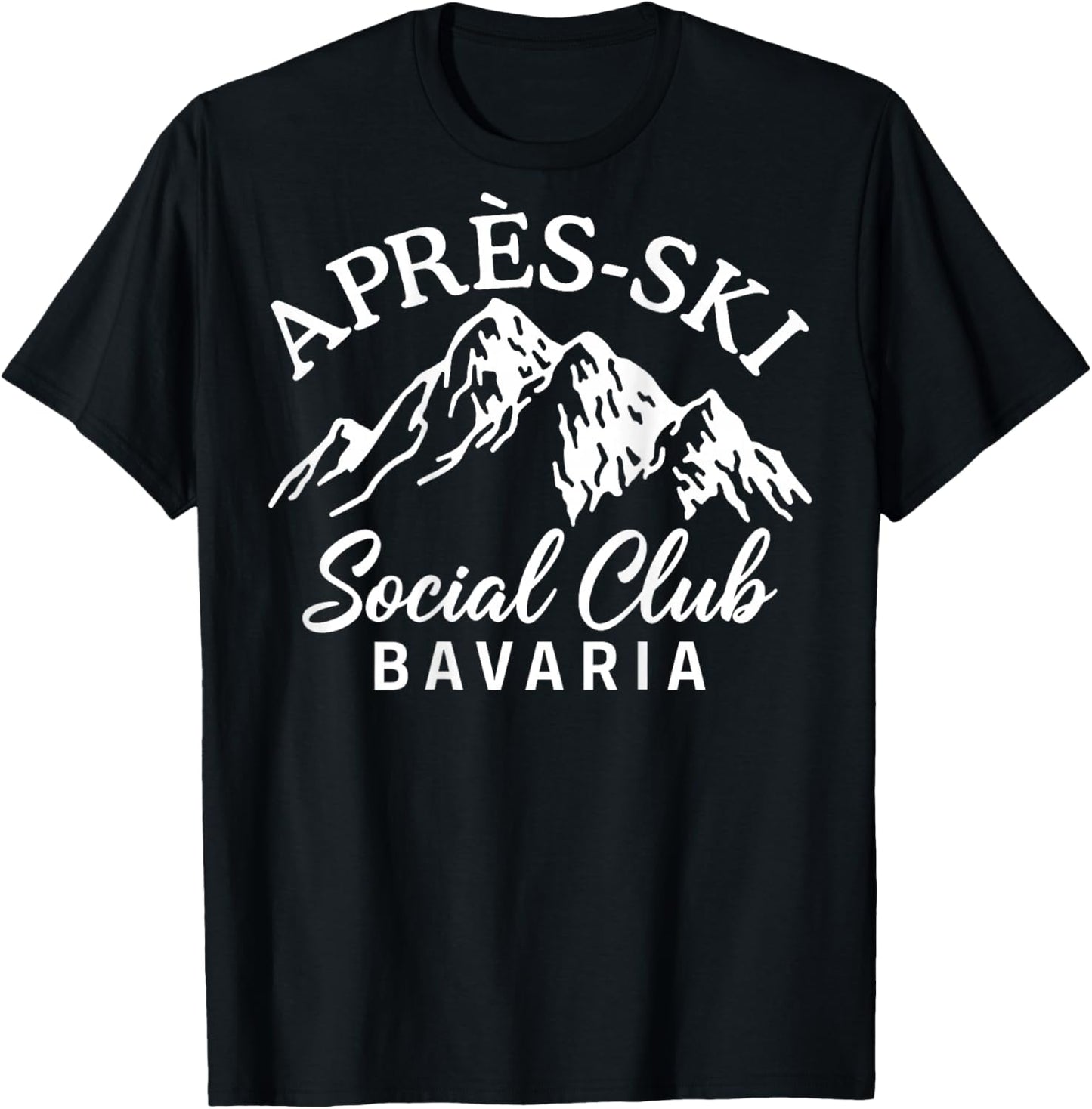 Apres Ski Social Club Bavaria T-Shirt - T-Shirt | Black