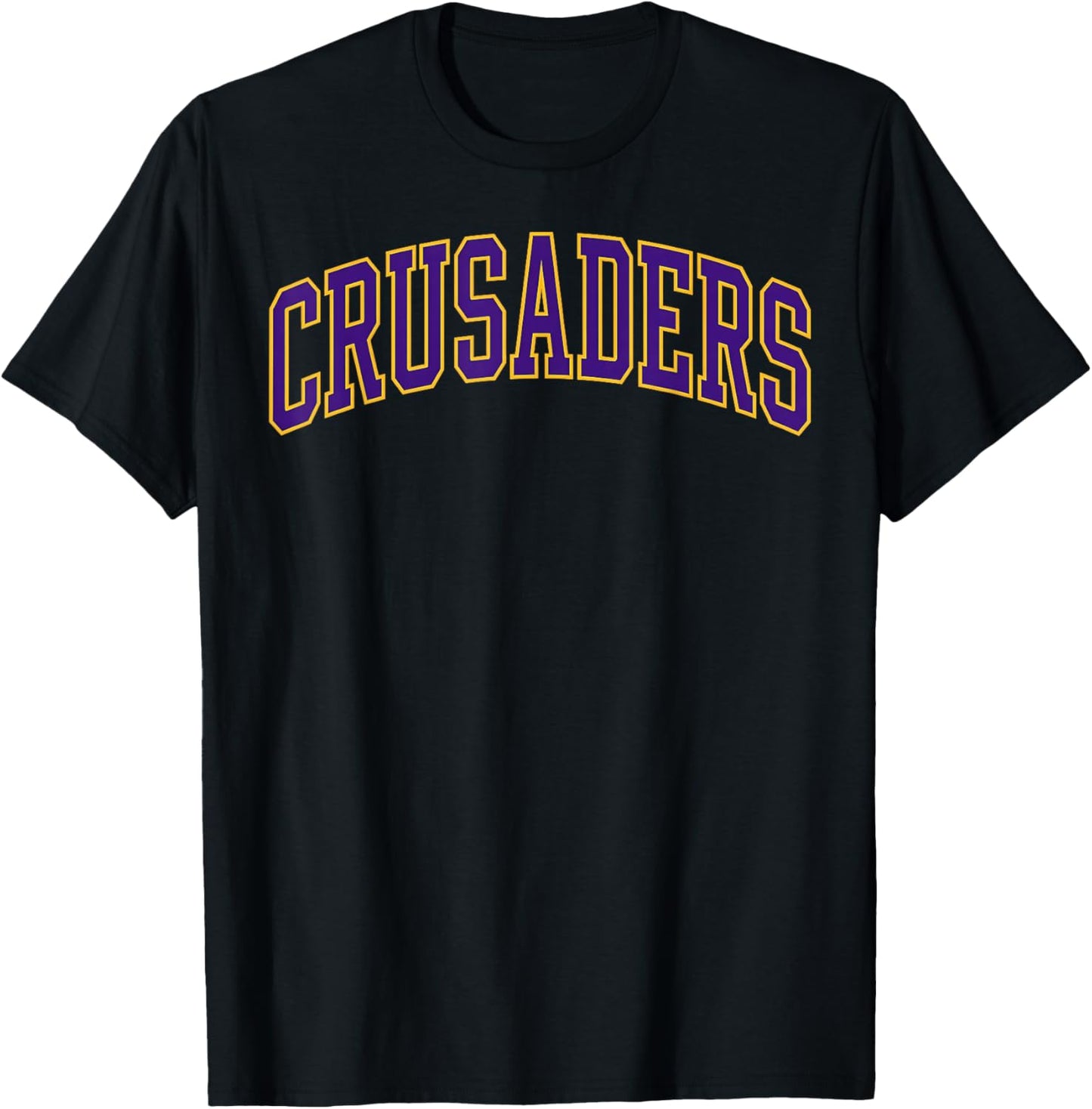Crusaders Vintage Design Men Women Kids T-Shirt - T-Shirt | Black