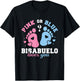 Pink Or Blue Bisabuelo Loves You - Gender Reveal T-Shirt - T-Shirt | Black