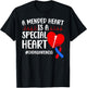 Mended Heart CHD Warrior Congenital Heart Disease Awareness T-Shirt - T-Shirt | Black