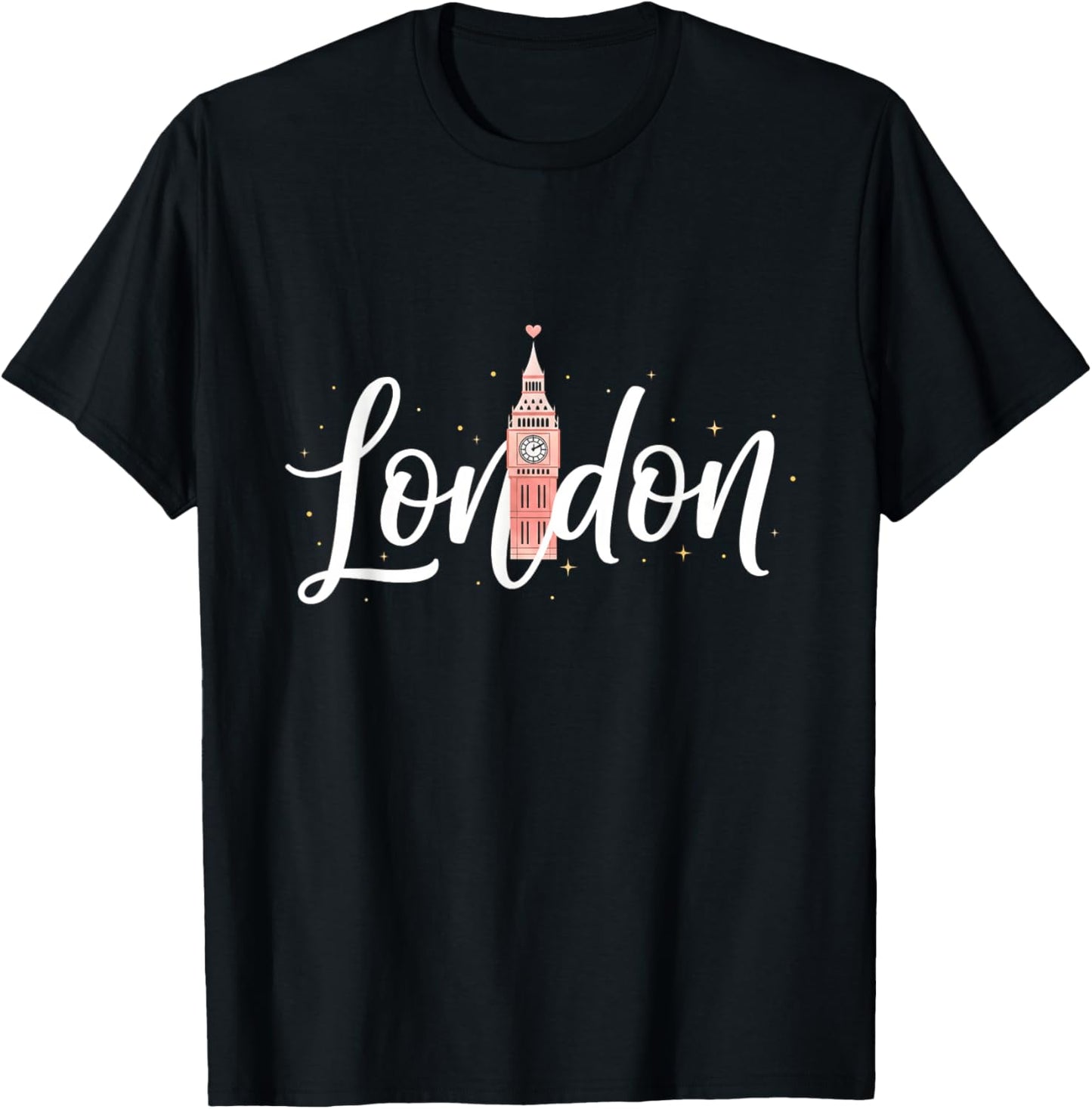 London UK Travel London Souvenir T-Shirt - T-Shirt | Black