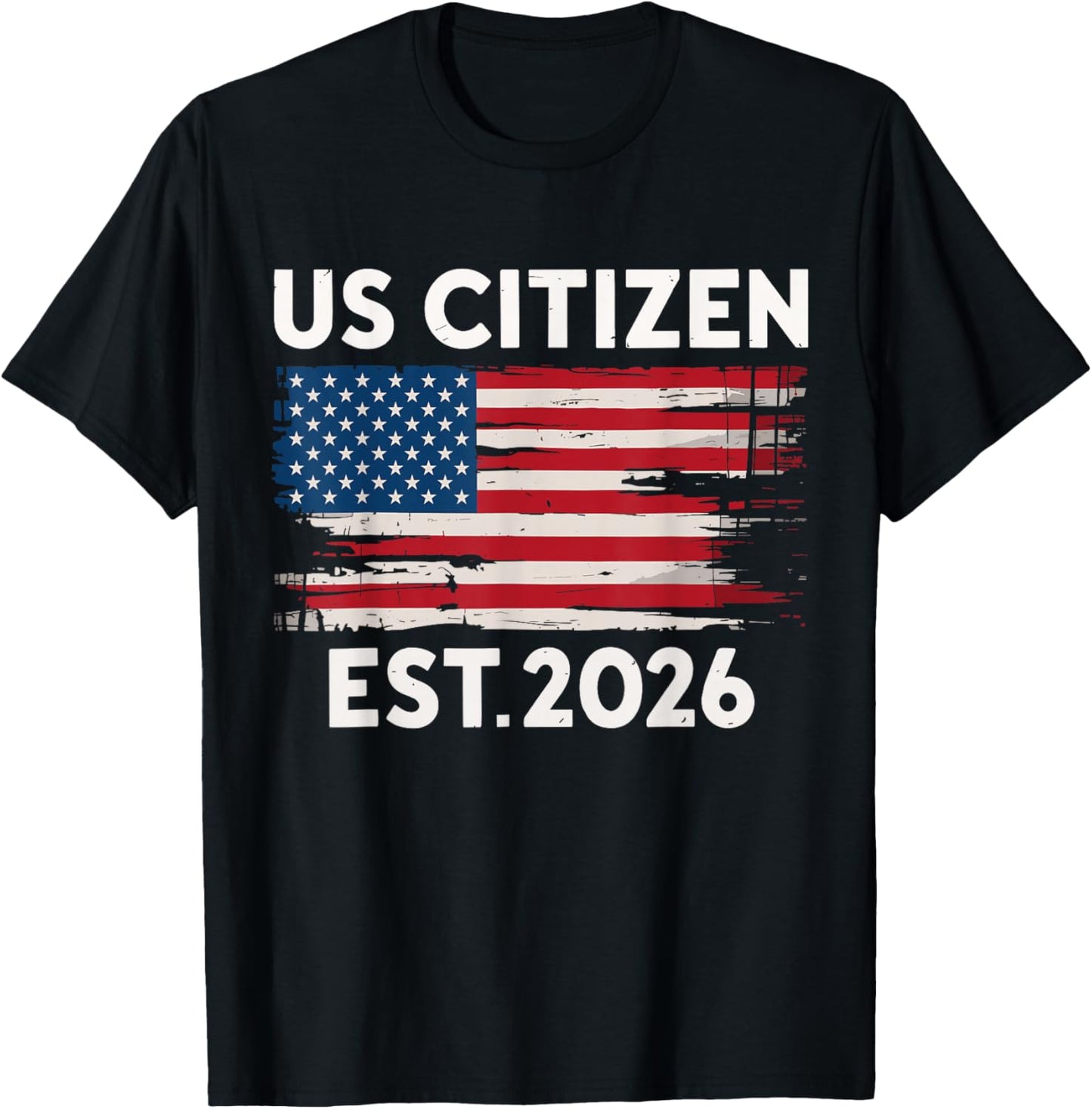 US Citizen 2026 New citizenship USA T-Shirt - T-Shirt | Black
