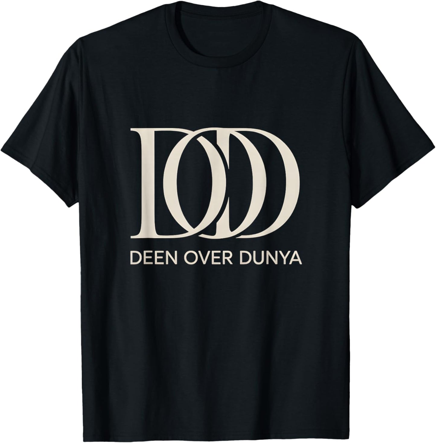 Deen Over Dunya Strong Muslimah Islam Hijab Muslim Men Woman T-Shirt - T-Shirt | Black
