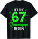 Let The 67 Shenanigans Begin for Kids Women Patrick's Day T-Shirt - T-Shirt | Black