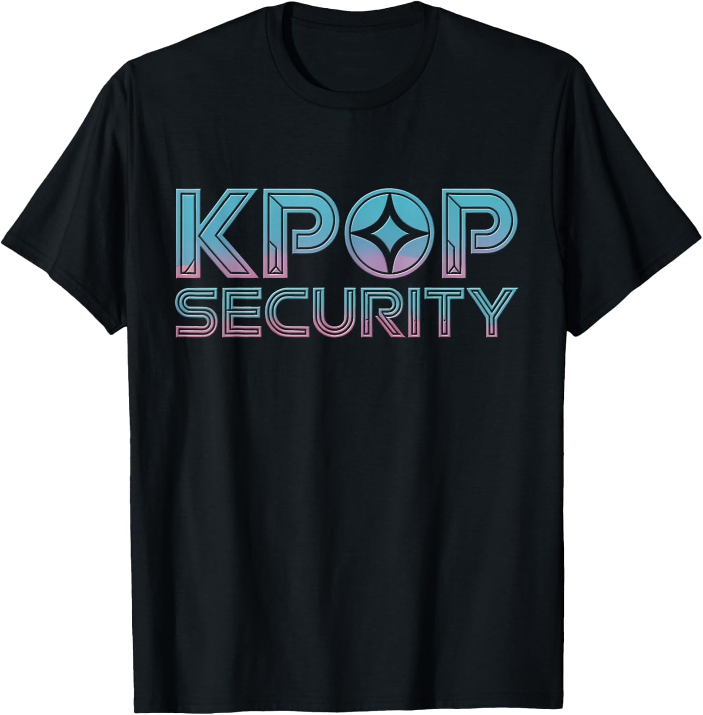 K Pop Security K-Pop Security T-Shirt - T-Shirt | Black