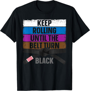 Jiu Jitsu Design Women Kids BJJ Brazilian Jiu Jitsu T-Shirt - T-Shirt | Black