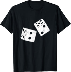 67 - Sixty Seven Number 67 Meme Dice Roll Six Seven Meme T-Shirt - T-Shirt | Black