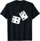 67 - Sixty Seven Number 67 Meme Dice Roll Six Seven Meme T-Shirt - T-Shirt | Black