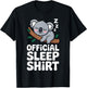Funny Koala Design Women Boys Girls Kids Koala Lover T-Shirt - T-Shirt | Black