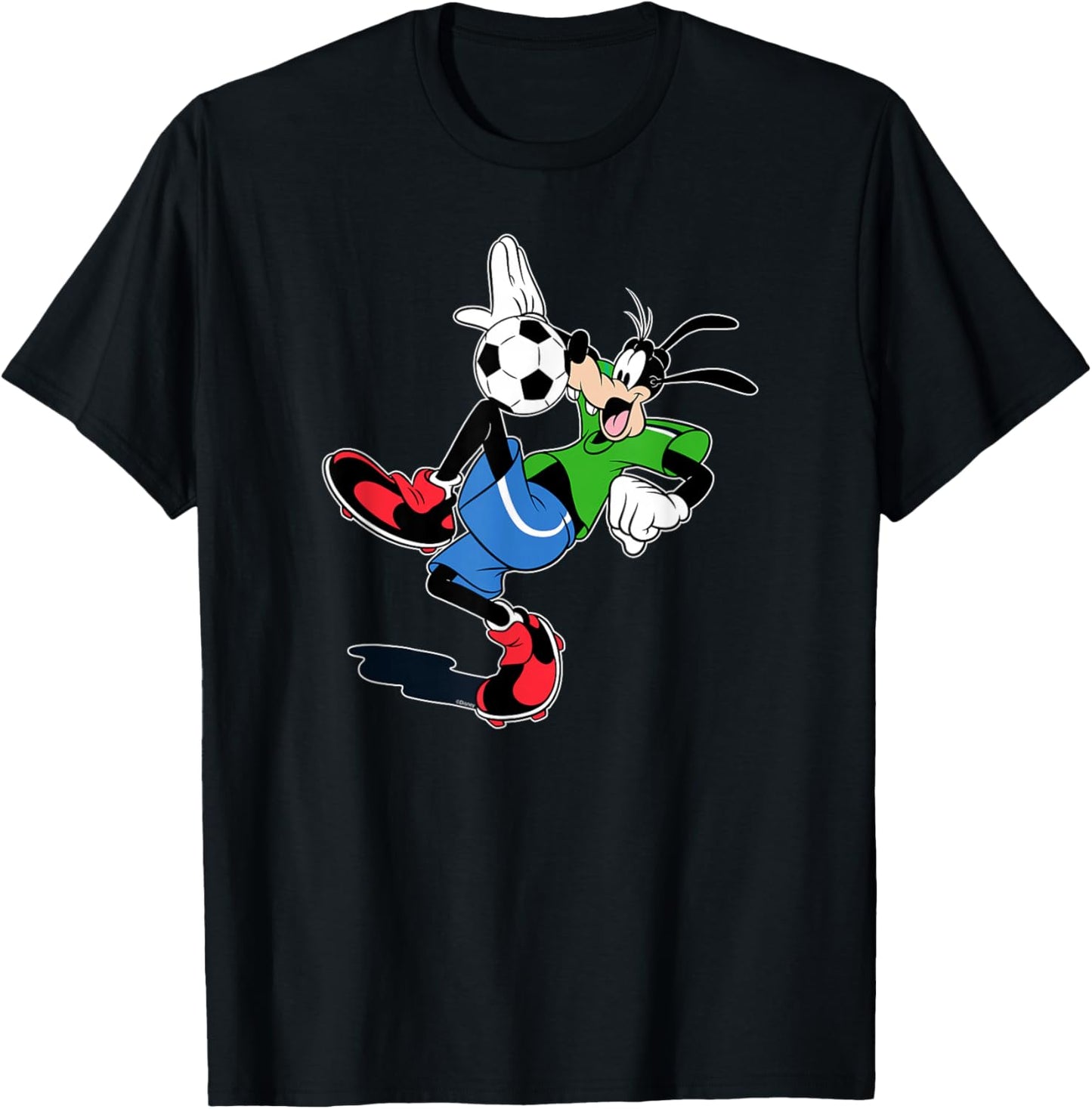 Disney Sports Goofy Soccer Team Player T-Shirt - T-Shirt | Black