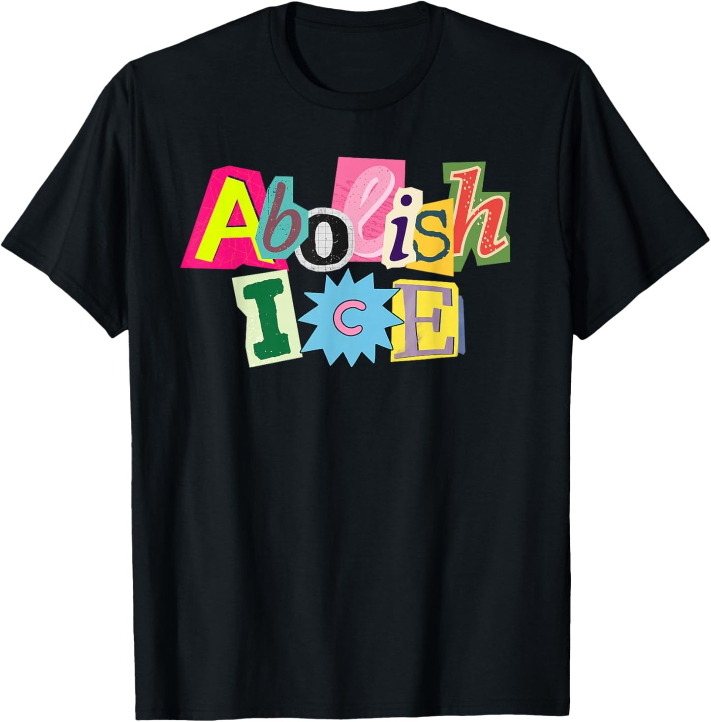 Abolish ICE T-Shirt - T-Shirt | Black