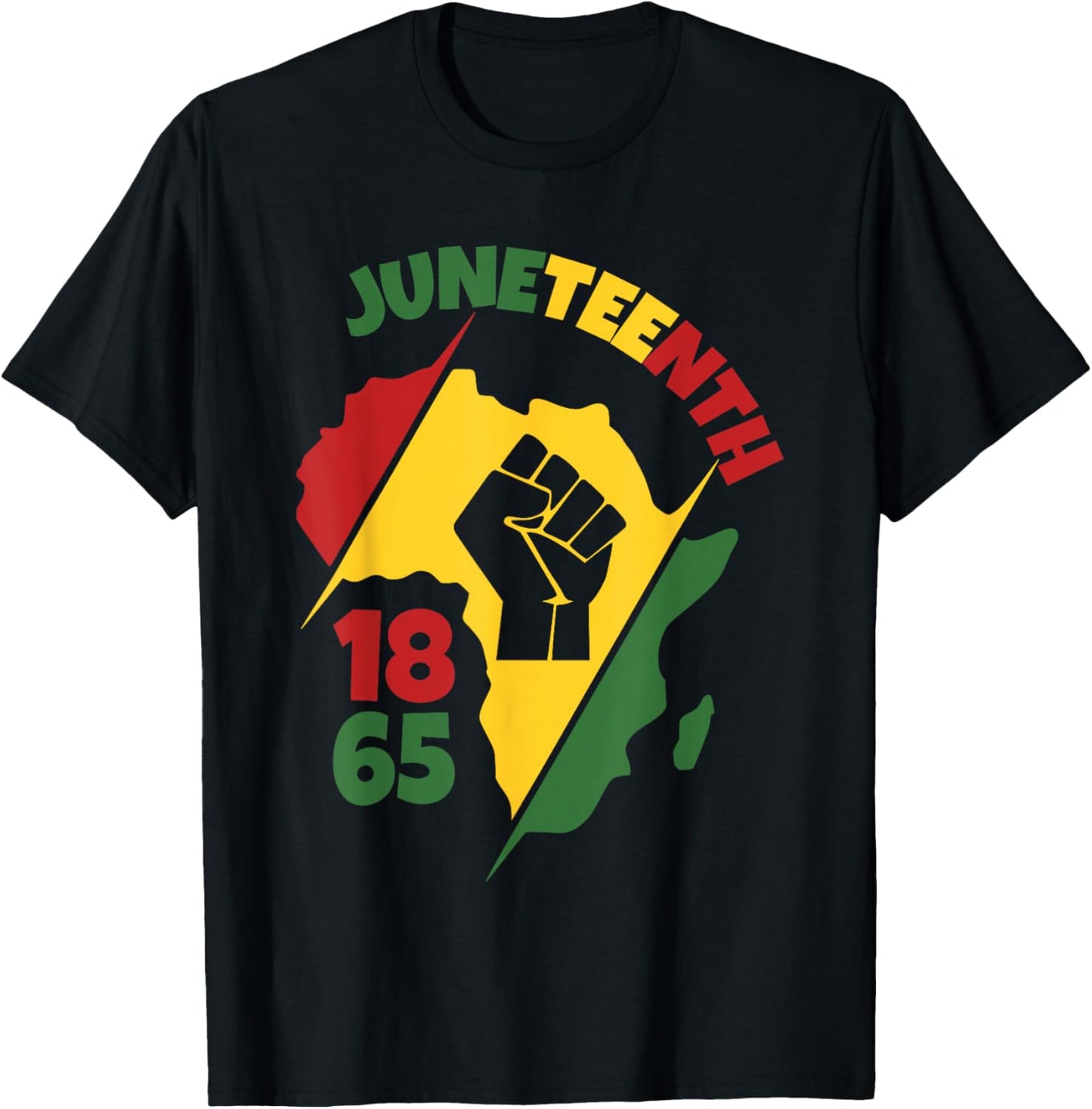 Juneteenth 1865 Black History Freedom African Women T-Shirt - T-Shirt | Black