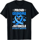 Proud Grandma of A Juvenile Arthritis Warrior T-Shirt - T-Shirt | Black