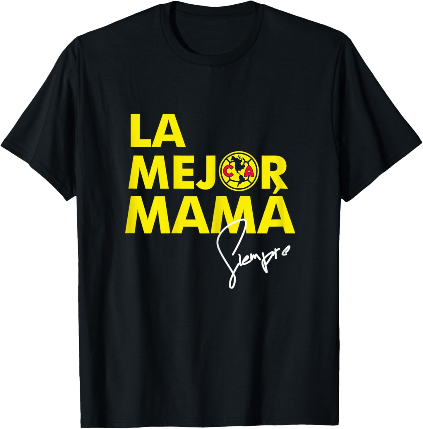 Club America – The Best Mom T-Shirt - T-Shirt | Black
