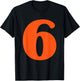 Funny 6 7 Matching Halloween Lazy Costume 67 Meme T-Shirt - T-Shirt | Black