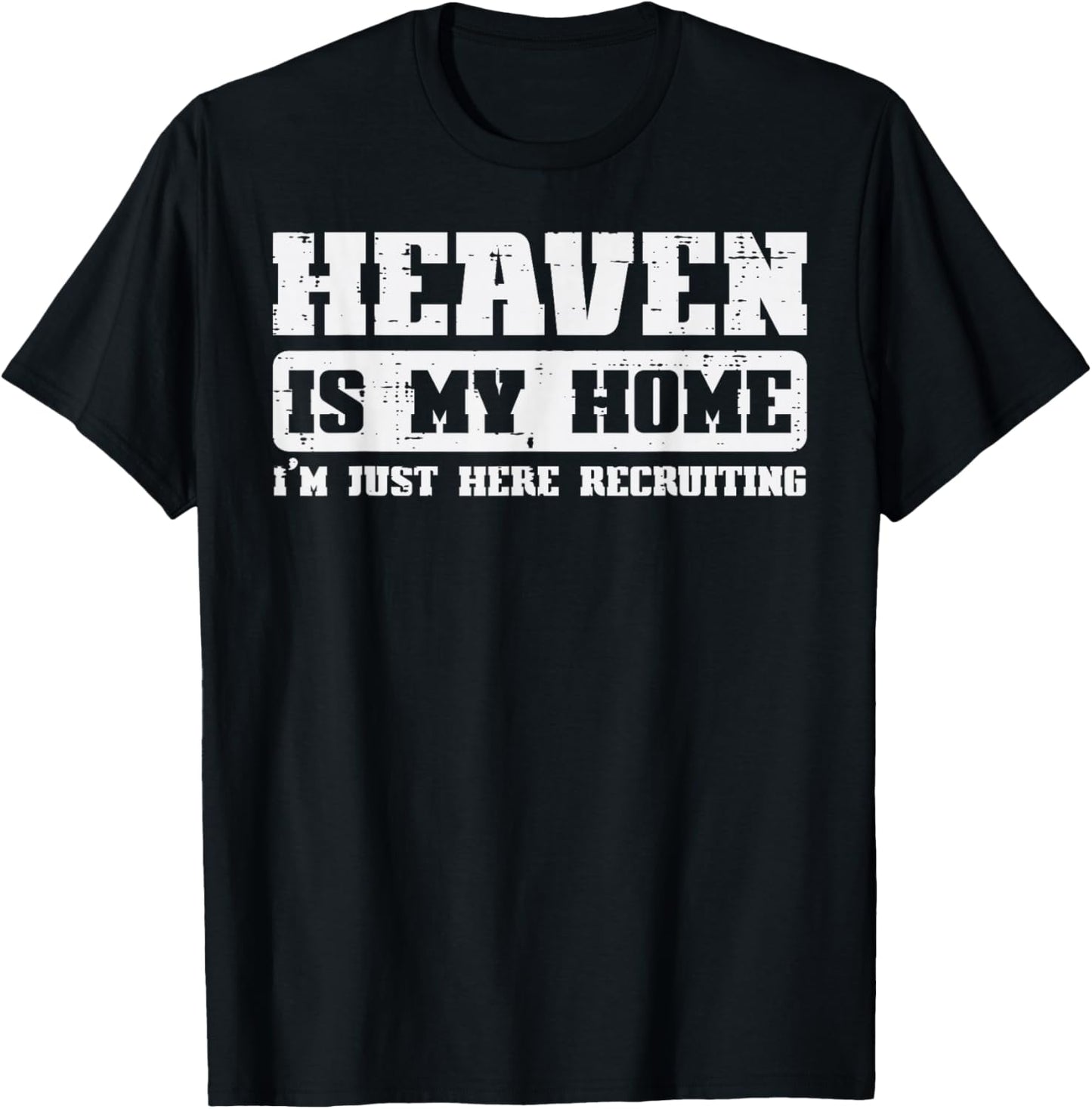 Christian Religious God Jesus Heaven Men Women Kids T-Shirt - T-Shirt | Black