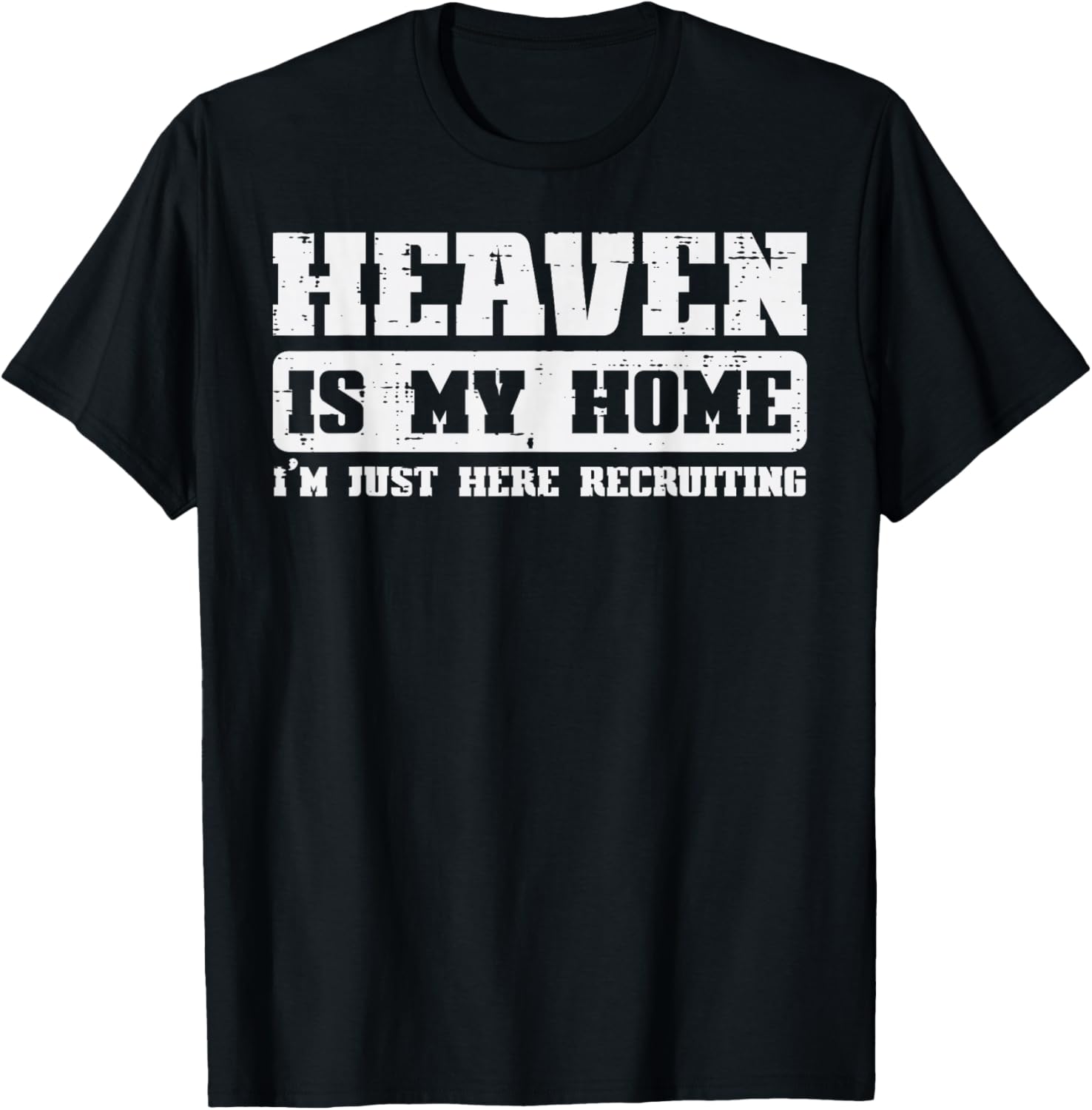 Christian Religious God Jesus Heaven Men Women Kids T-Shirt - T-Shirt | Black