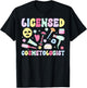 Licensed Cosmetologist Appreciation Cosmetology T-Shirt - T-Shirt | Black