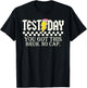Test Day You Got This Bruh No Cap Pencil Boy Girl Teacher T-Shirt - T-Shirt | Black