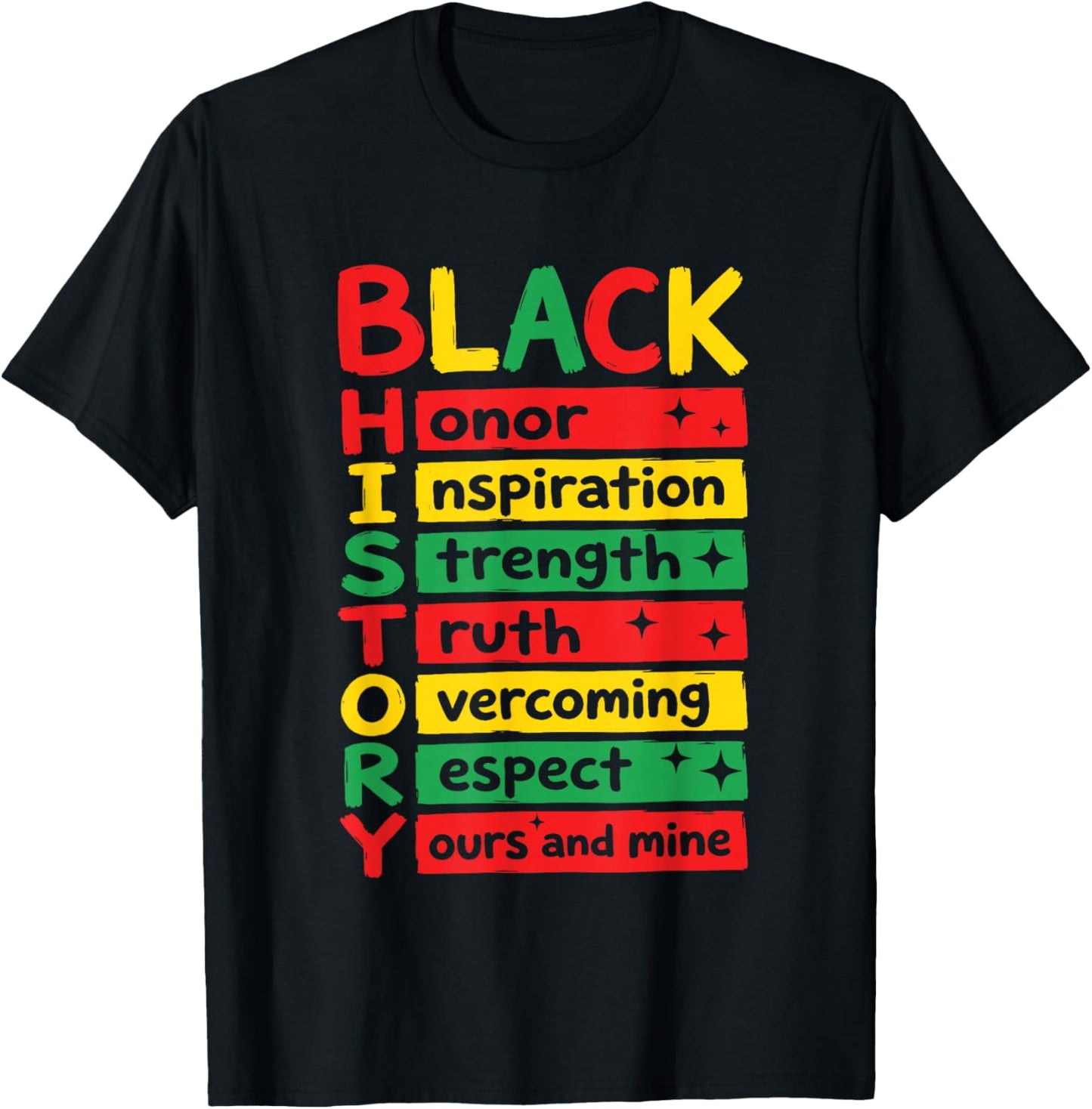 Black History Month Melanin African American Men Women Kids T-Shirt - T-Shirt | Black