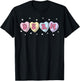 Heart Candy Dermatology Valentines Aesthetic Nurse Injector T-Shirt - T-Shirt | Black