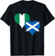Cool Nigeria Scotland Flag for Proud Scottish Nigerian Pride T-Shirt - T-Shirt | Black