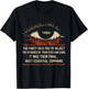 1984 The Party Told You to Reject The Evidence of Your Eyes T-Shirt - T-Shirt | Black