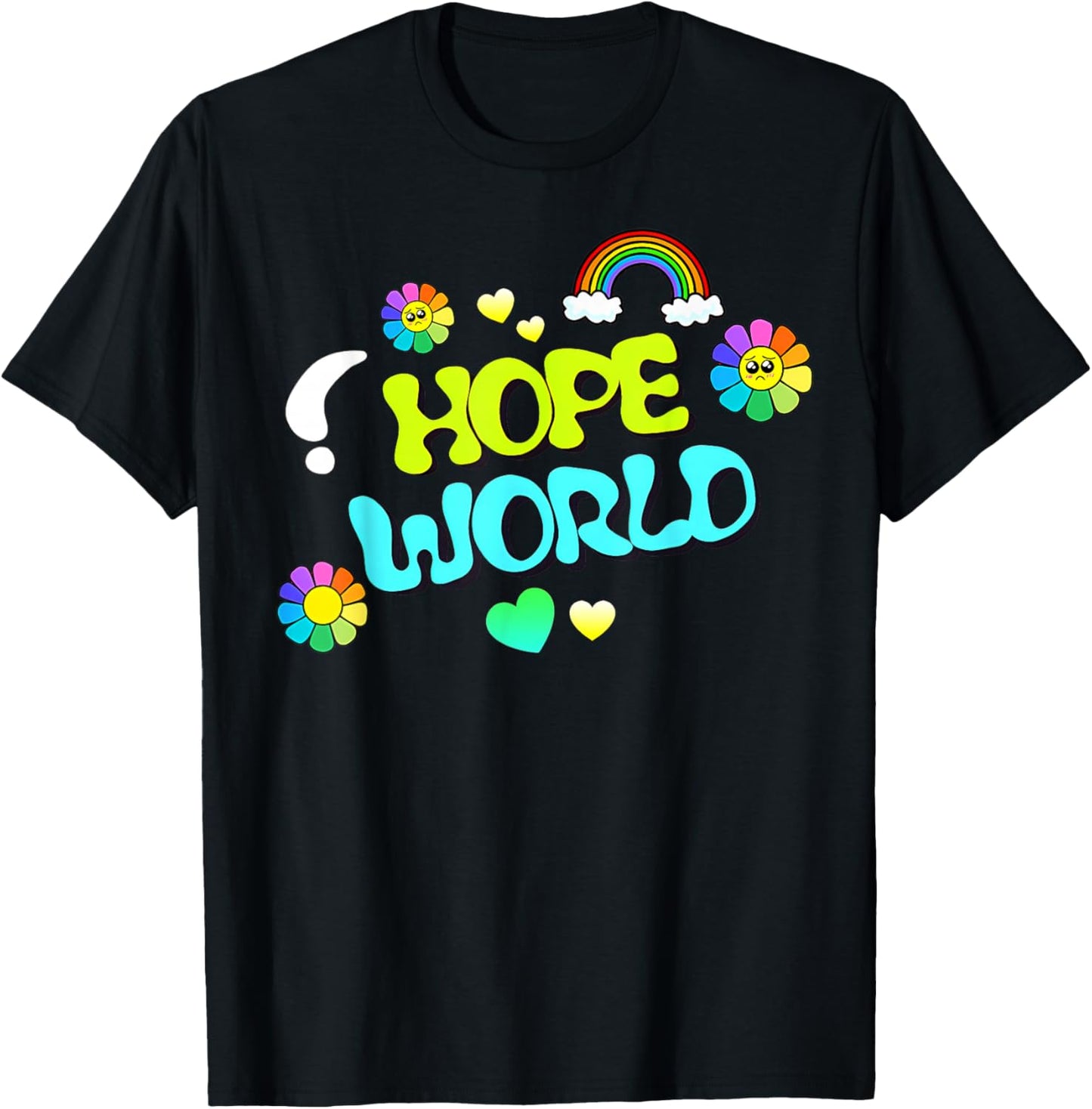 Hope World T-Shirt - T-Shirt | Black