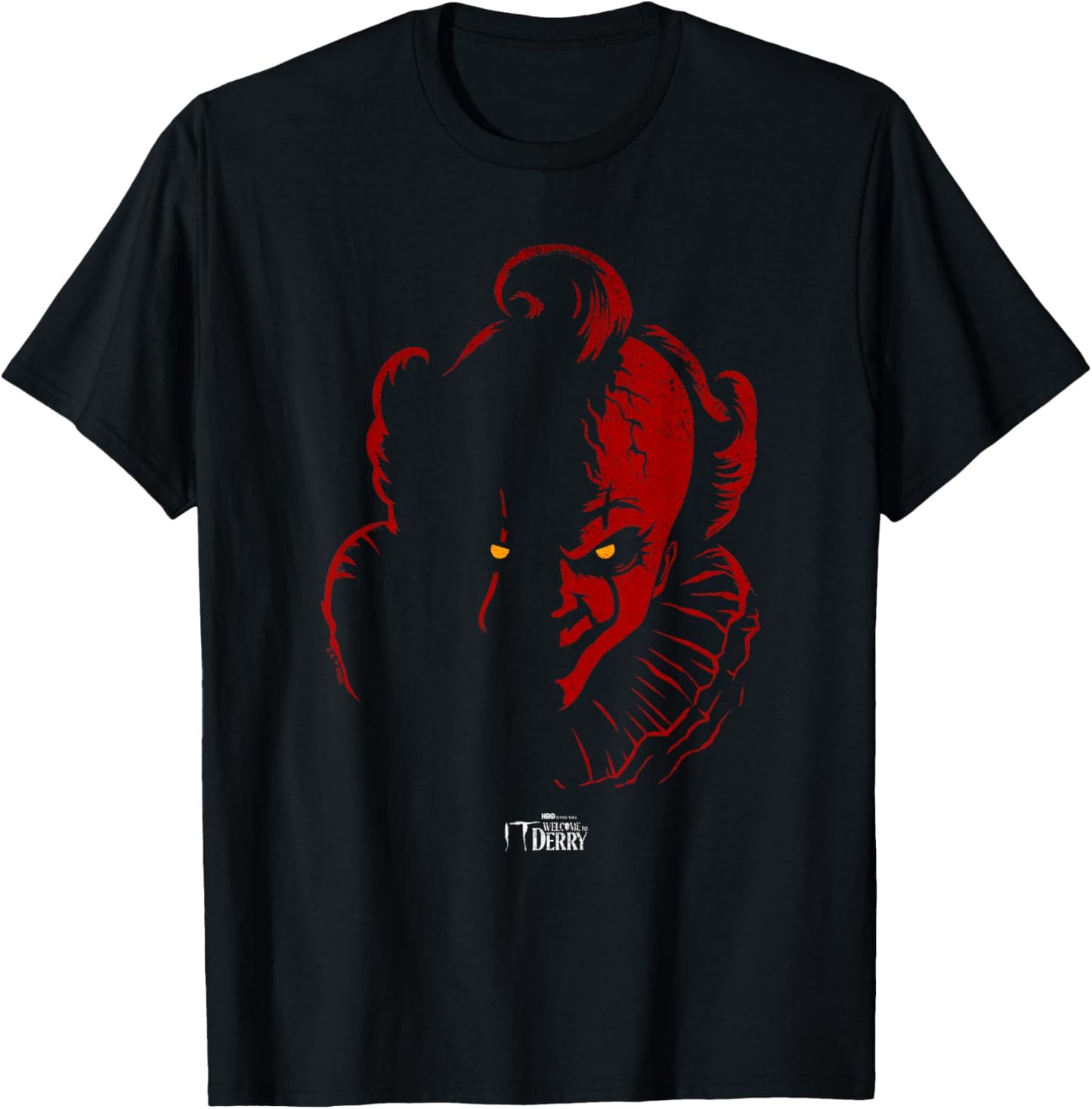 Welcome to Derry Pennywise Face T-Shirt - T-Shirt | Black