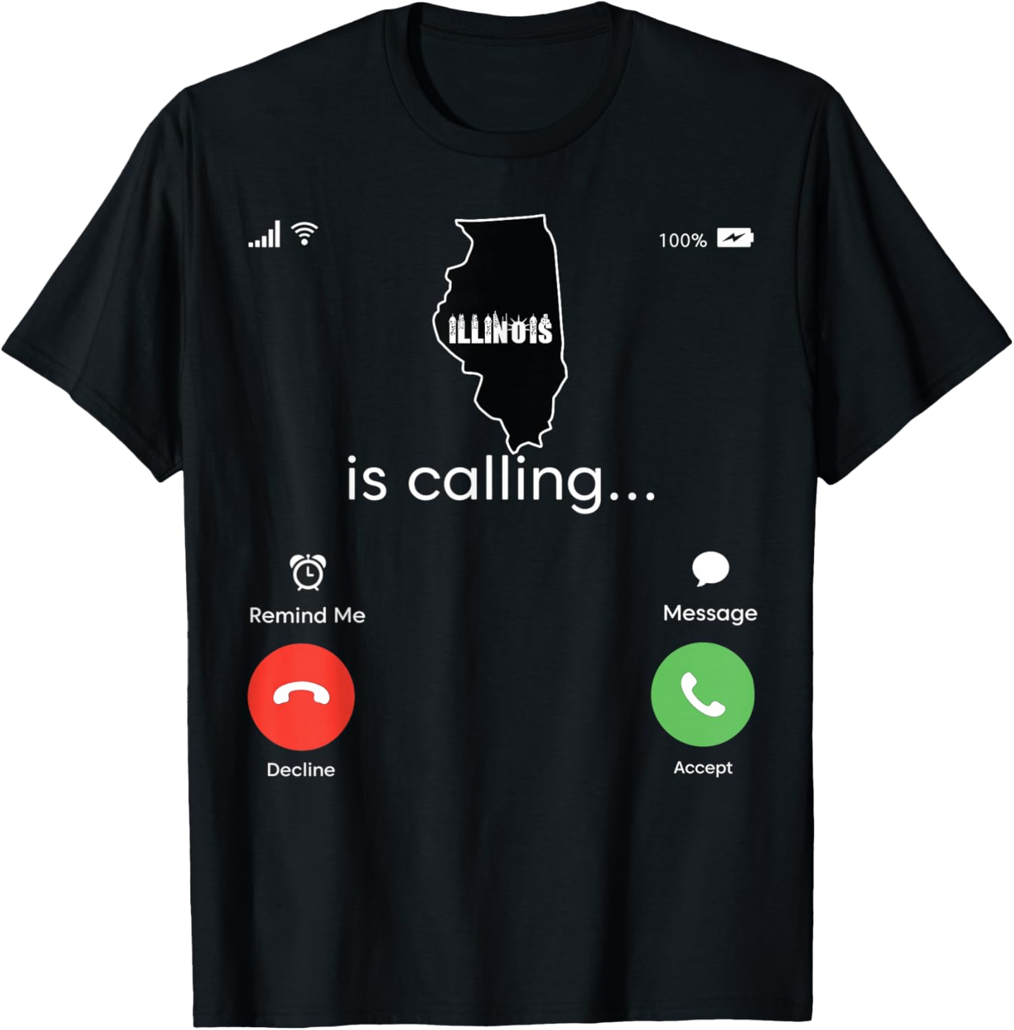 Illini Retro Youth Jersey Clothing for Kids Girls Illinois T-Shirt - T-Shirt | Black