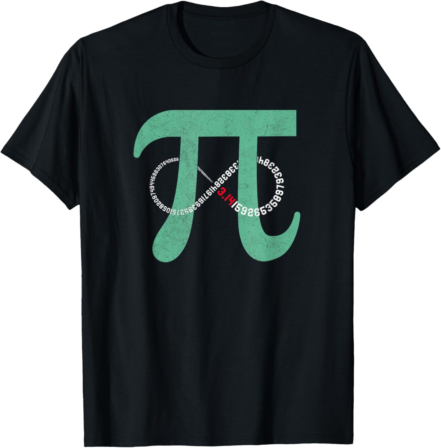 Pi Day Math Teacher Math Lover T-Shirt - T-Shirt | Black