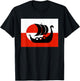 Denmark Greenland Flag is Not for Sale Support Danish Design T-Shirt - T-Shirt | Black