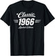 60th Birthday Man Woman 60 Years 1966 Decorative Gift Funny T-Shirt - T-Shirt | Black