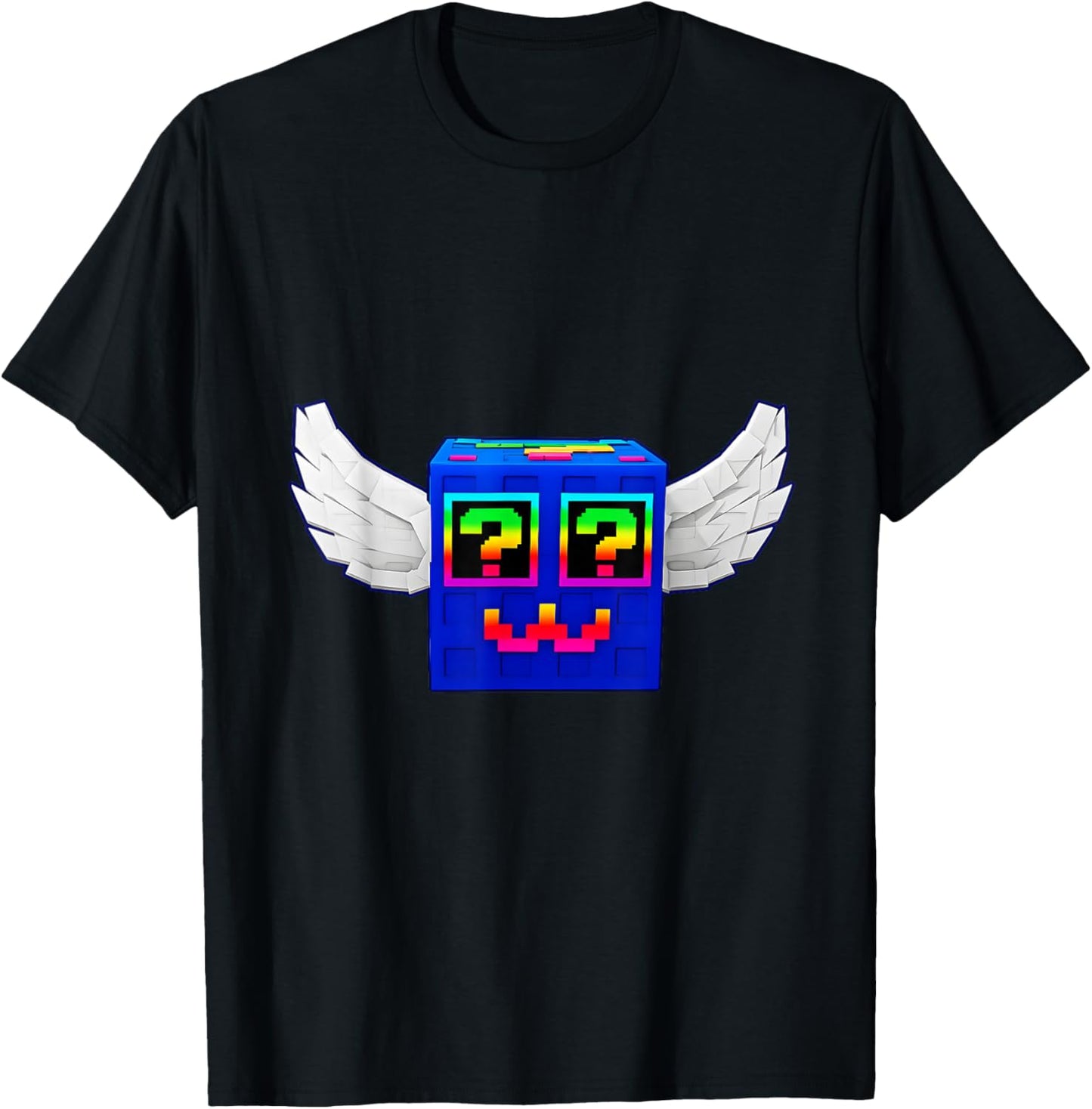 Steal a Brainrot God Lucky Block 4 brainrots Inside Lox Game T-Shirt - T-Shirt | Black