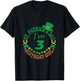 Birthday Girl ST Patricks Day Age 3 T-Shirt - T-Shirt | Black